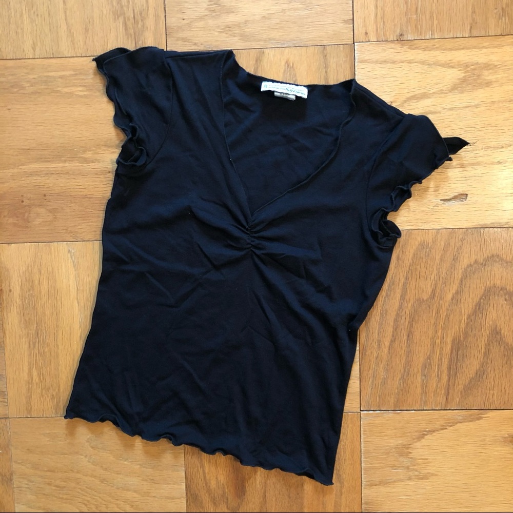 Box cp sleeved top